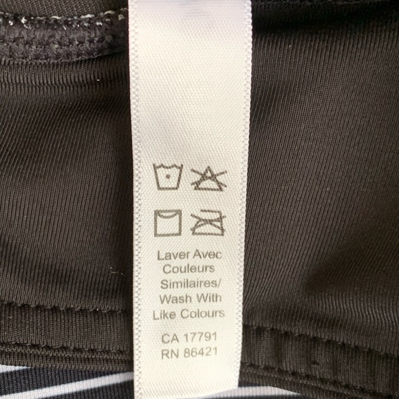 Kyodan Black & White Striped Tennis, Golf, Pickle Ball Skirt, Skort. Size Medium - Picture 6 of 6